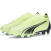 Image de Chaussures de foot - Homme - PUMA - ULTRA MATCH - Vert noir et bleu - Crampons moulés