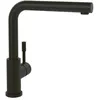 Image de Robinet de cuisine avec douchette VILLEROY & BOCH Steel Shower Noir mat
