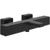 Image de Mitigeur bain douche thermostatique VILLEROY ET BOCH Universal carré Noir mat