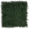 Image de Décoration murale en plantes artificielles Boxwood Dark-Green 50 x 50 cm
