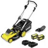 Image de Tondeuse à gazon sans fil 36 V Karcher LMO 5-18 Dual avec 2 batteries 18V-5Ah- moteur brushless- autonomie 550 m²- coupe 41 cm