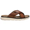 Image de Nu pieds homme Bugatti Ref 62902 Cognac - Marron - Homme - 3 cm - Basse - Adulte - Plat - Cuir
