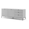 Image de Meuble tv Eliza 150x60cm Gris Vicco 40426
