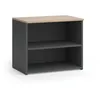 Image de Meuble TV Wido 60x50cm avec 2 compartiments Anthracite/Sonoma Vicco 56260