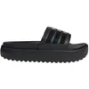 Image de Claquettes Adidas Femme Adilette Platform Slippers - Noir - 42 EU - Plateforme EVA