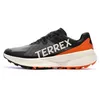 Image de Chaussures de Trail Grises/Oranges Homme Adidas Agravic