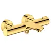 Image de Mitigeur bain douche thermostatique DURAVIT Wave doré poli