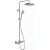 Image de Colonne de douche thermostatique DURAVIT MinusFlow inox brossé