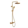 Image de Colonne de douche thermostatique DURAVIT MinusFlow Bronze brossé