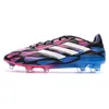 Image de Chaussures de Foot Noir/Rose/Bleu Adidas Copa Pure 2 Elite FG