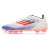 Image de Chaussures de football Blanches/Bleu/Rouges Homme Adidas F50 Pro Mg