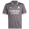 Image de Maillot Third - Adidas - Real Madrid - Enfants - AEROREADY - Gris - Manches courtes