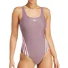 Image de Maillot de bain Violet Femme Adidas 3s Swimsuit