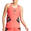 Image de Débardeur Rouge/Noir Femme Adidas JD7333