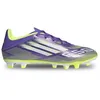 Image de Chaussures de football - ADIDAS - F50 Club Fg/Mg - Violet - Lacets - Synthétique