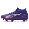Image de Chaussures de Foot Violettes Homme Puma Ultra 5 Match+ FG/AG