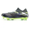 Image de Chaussures de football Noir/Vert Homme Puma Future 7 Match MxSG