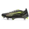 Image de Chaussures de Foot Gris/Jaune Homme Puma Ultra 5 Ultimate MxSG