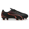 Image de Chaussures pour Garçons Puma Vitoria FG/AG JR 107486-09 T:37 C:NOIR