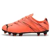 Image de Chaussures de football enfant Puma Attacanto FG/AG - red/black