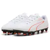 Image de Chaussures de football enfant Puma Vitoria FG/AG - white/red