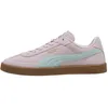 Image de Basket Cuir Puma Club II Era Suede - Rose mauve - Vert