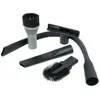 Image de vhbw Lot de buses avec 5 pièces compatible avec Kärcher T 7/1 T 9/1 BP T 7/1 eco!effiency T 201 aspirateur - 32 mm gris / noir