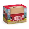 Image de Grande Ferme en Bois Schleich 42602 Farm World Set avec maison 6 clôtures et accessoires Jouet de ferme Edition retro limitée