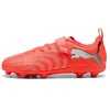 Image de Chaussures de football enfant Puma Future Play V FG/AG - red/black