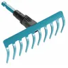 Image de Râteau de jardin Combisystem® GARDENA - Acier robuste - 18 5 cm - 10 dents - Garantie 25 ans