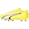 Image de Chaussures de foot - PUMA - ULTRA MATCH - Crampons moulés - Homme - Jaune