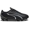 Image de Puma Vitoria Fg/Ag Jr Chaussures de football pour Garcon Noir 107486-01