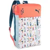 Image de PUMA Sac à dos sport orange néon bleu clair pour femme et homme - NEYMAR JR Backpack White-Hot Heat-Sun Stream 258986