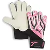 Image de Gants de gardien de football Blanc/Rose Mixte Puma Ultra Pro RC