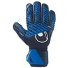 Image de Gants de gardien Uhlsport FM uhlsport Aquasoft HN - bleu marine/bleu pacifique/blanc