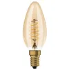 Image de Ampoule LED Flamme E14 Ledvance Vintage 1906 Dorée 3.4W 250lm - Blanc Très Chaud Dimmable - Équivalent 25W