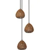 Image de OSRAM Decor Paper Drop Plate Suspension décorative en papier 367 mm 3 têtes avec culot E27 papier/métal IP20 beige