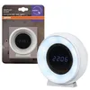 Image de Horloge numérique et veilleuse - LEDVANCE - Nightlux - Rechargeable - 5 lm - Blanc