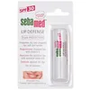 Image de combats de défense sebamed-lèvres contre les effets de séchage irritants des influences de lenvironnement. régénère les lèvres sèch