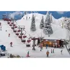 Image de Kit de modélisme - FALLER - 120116 - Télésiège rustique 24 fauteuils - Chalet de ski - Non motorisé