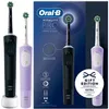 Image de Brosse à dents électrique - Oral-B - Vitality Pro Duo - 3 modes - Timer 2 minutes - Batterie 10 jours