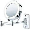 Image de Miroir cosmétique éclairé mural et sur pied BEURER BS 59 - Grossissement x 5