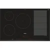 Image de SIEMENS EX851LVC1F Table de cuisson induction - 5 zones - 7400 W - L 802 x P522cm - Revêtement verre - Coloris noir