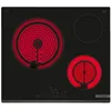 Image de Plaque Vitrocéramique Bosch Serie 6 3 Zones 5750W Noir - PKK631FP8E