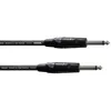 Image de Cordon haut-parleur [1x Jack mâle 6.35 mm - 1x Jack mâle 6.35 mm] Cordial CPL15 PP noir 1.50 m