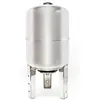 Image de Wiltec Réservoir pression à vessie   100 Litres   en Acier inoxydable   Version verticale   Surpresseur pour la surpression eau dome
