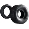 Image de Wiltec Pneu 18x8.50-8 et Chambre à air   Valve coudée   460 x 460 x 215 mm   4 PR   capacité de charge 370 kg   pour Tondeuse à gazo