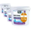 Image de Höfer Chemie 4 x 5 kg (20 kg) BAYZID® Floculant en Galets (100g) pour Piscine   Élimine Les Impuretés Facilement.