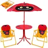 Image de Ensemble 2 Chaises et 1 Table enfant avec parasol