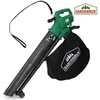 Image de GARDEBRUK® Aspirateur souffleur broyeur électrique 3en1 3000W bandoulière 270 km/h roulettes bac 47L souffleur Feuille aspirateur
